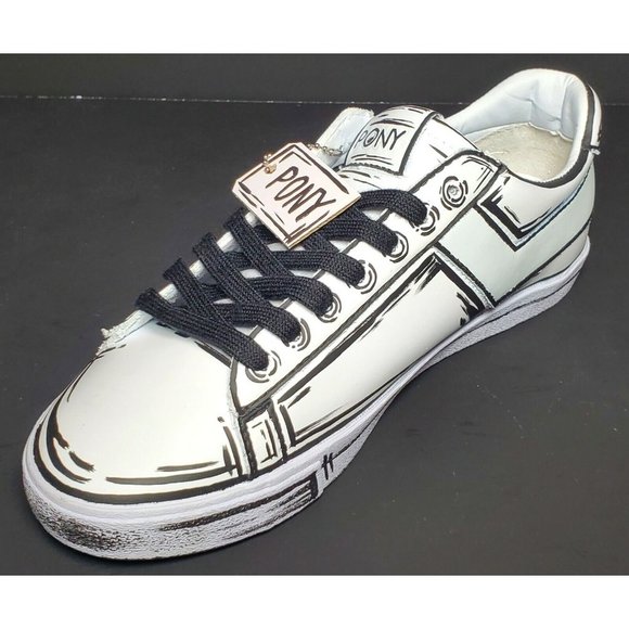 Pony Custom TopStar "Comic Style Design" Size Men 8.5 Women 10.5 New  410430 14W - Picture 6 of 12